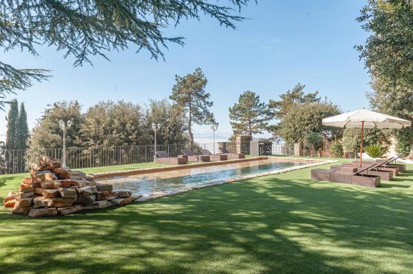 På billedet ses objektet Villa Piscina La Trinità beliggende i byen Corciano.