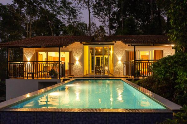 Nella foto è visibile l'oggetto Tealawn Pool Villa, Munnar situato nella città di Munnar.