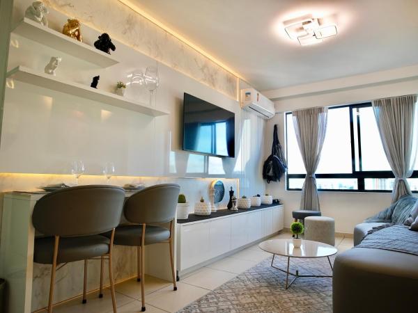 A la foto es mostra l'objecte Apartamento de luxo em Candeias BEACH situat a la ciutat de Recife.