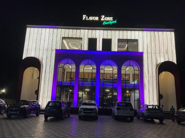 Na foto é possível ver o objeto Flavour Zone Courtyard localizado na cidade de Ambāla.