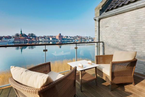 Na zdjęciu widoczny jest obiekt Penthouse Eignerlodge położony w mieście Kappeln.