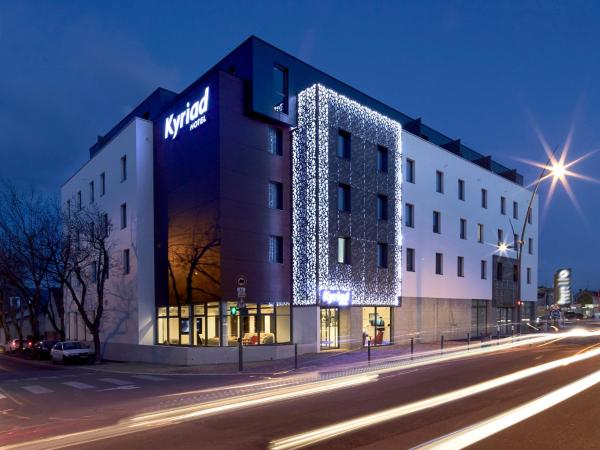 写真にはトロワ市にあるKyriad Troyes Centreが写っています。