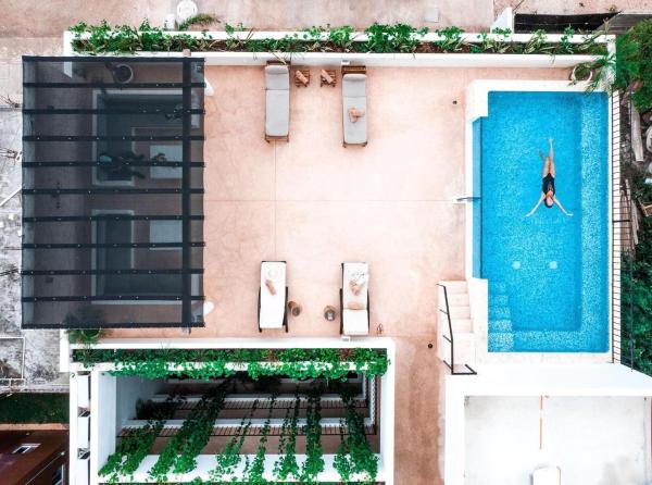 På bildet vises objektet Hotel Zendero Tulum som ligger i byen Tulum.