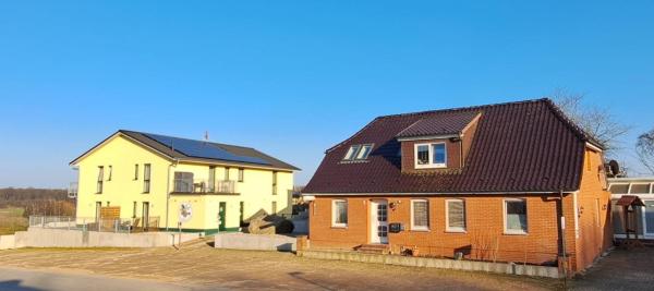 Na foto é possível ver o objeto Pension Rabe Haus Retzi Rabe localizado na cidade de Hilgendorf.