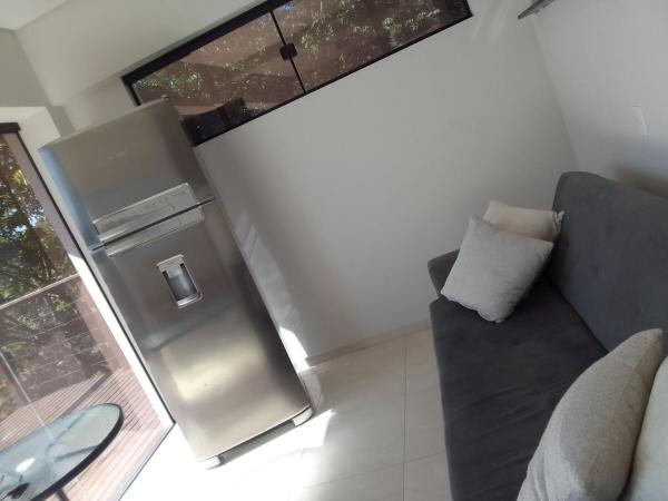 Auf dem Foto ist das Objekt Loft Silver Expoville in der Stadt Joinville zu sehen.
