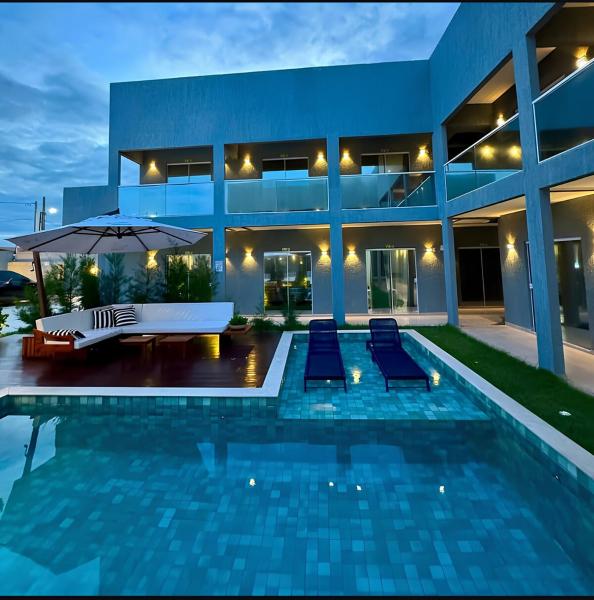 写真にはCajueiro市にあるBarra Grande Condomínio Vila Eco BG Apt T11が写っています。