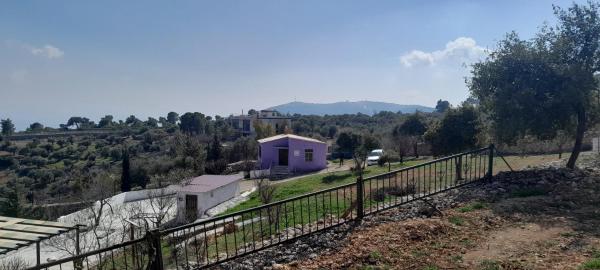 Na zdjęciu widoczny jest obiekt Offgrid Jerash-Ajlune MountainView Studio Shalea شاليه استوديو جبال جرش położony w mieście Sākib.