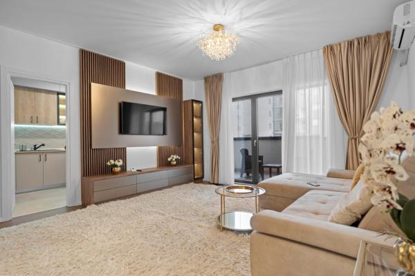 Nella foto è visibile l'oggetto Stylish Gold Accents situato nella città di Bucarest.