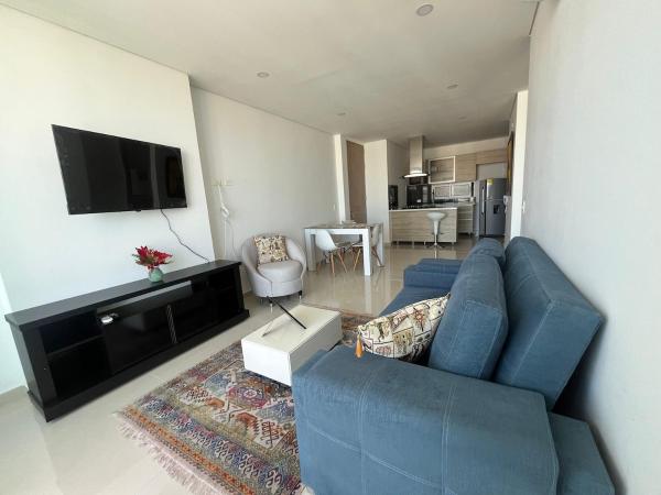 Na fotografii je vidět objekt Lujoso Apartamento Piso 18 en Barranquilla Barrio Alto Prado nacházející se ve městě Ciudad Jardín.