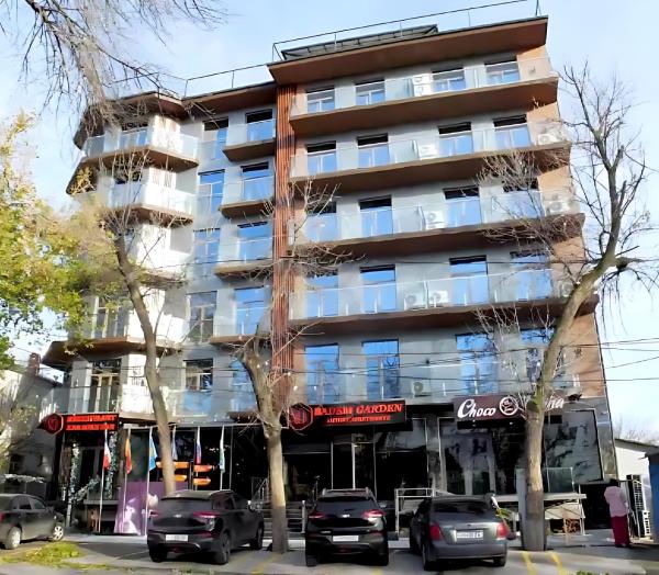 På billedet ses objektet Badem Garden Apart Hotel beliggende i byen Tasjkent.