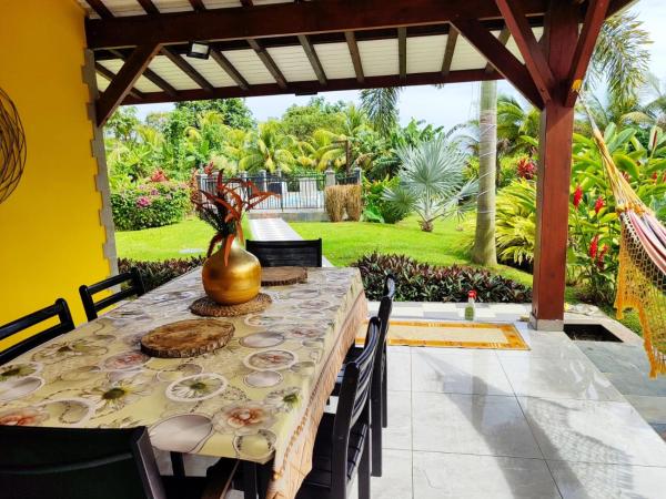 En la foto se muestra el objeto Location villa et piscine privé ubicado en la ciudad de Capesterre-Belle-Eau.