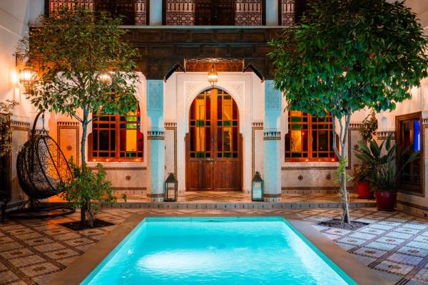 En la foto se muestra el objeto Ysalis Riad Restaurant & Spa ubicado en la ciudad de Marrakech.