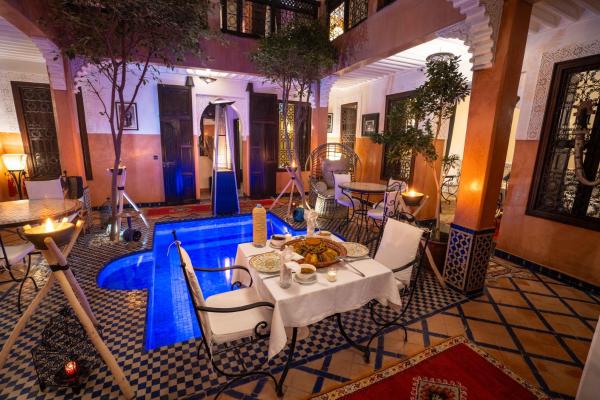 Auf dem Foto ist das Objekt Riad Alaka in der Stadt Marrakesch zu sehen.