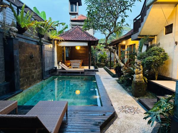 A la foto es mostra l'objecte Uma Padi Villa situat a la ciutat de Ubud.