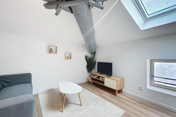 A la foto es mostra l'objecte Spacious studio for two in Cuxac-d'Aude situat a la ciutat de Cuxac-dʼAude.