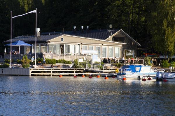 Na foto é possível ver o objeto Mathildan Marina localizado na cidade de Mathildedal.