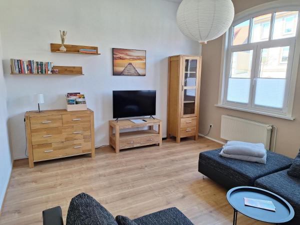 Nella foto è visibile l'oggetto Familienfreundliche Ferienwohnung situato nella città di Benneckenstein.
