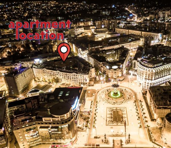 Ira's Square 2 Bedroom Apartment Free Parking, Skopje