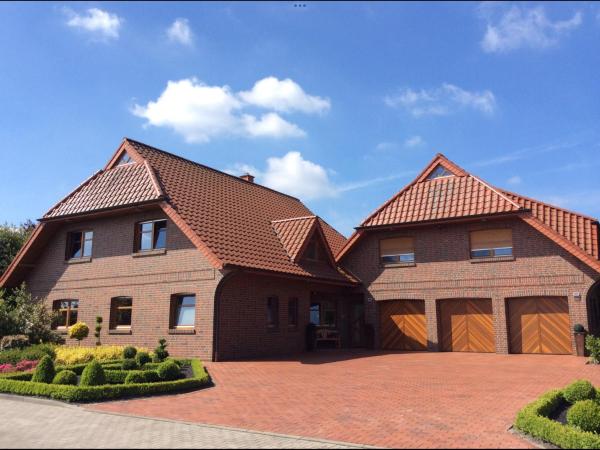 A la foto es mostra l'objecte Landhaus Saterland Ferienwohnung situat a la ciutat de Esterwegen.