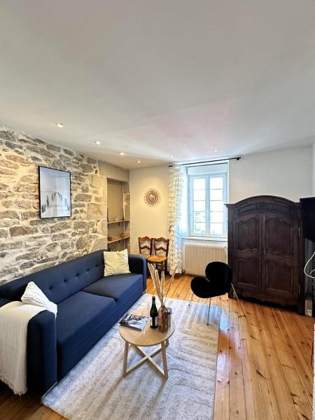 Auf dem Foto ist das Objekt Maison de charme Locmaria in der Stadt Quimper zu sehen.