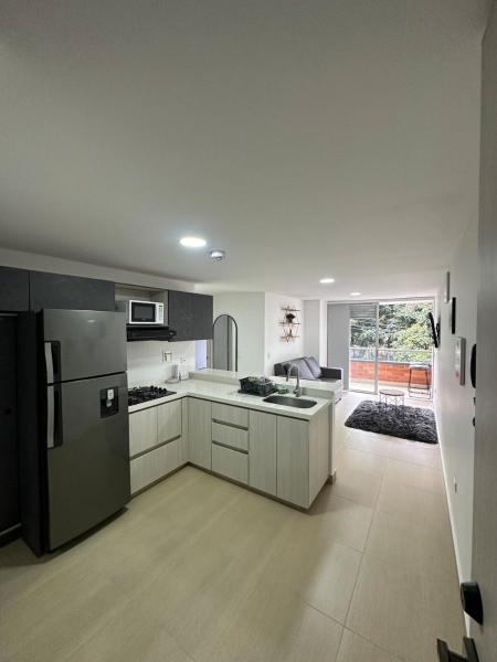 Na zdjęciu widoczny jest obiekt Comfortable apartment in Sabaneta położony w mieście Caldas.