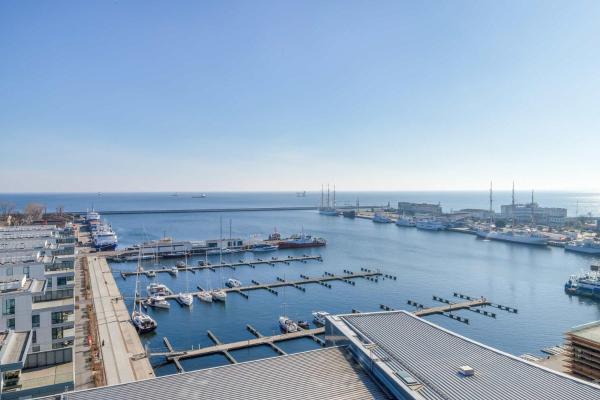 A la foto es mostra l'objecte Nowoczesne Apartamenty w Gdyni z Pięknym Widokiem i Parkingiem by Noclegi Renters situat a la ciutat de Gdynia.