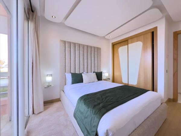 A la foto es mostra l'objecte Charme Appt En Résidence Riad Garden Avec Piscine situat a la ciutat de Marràqueix.