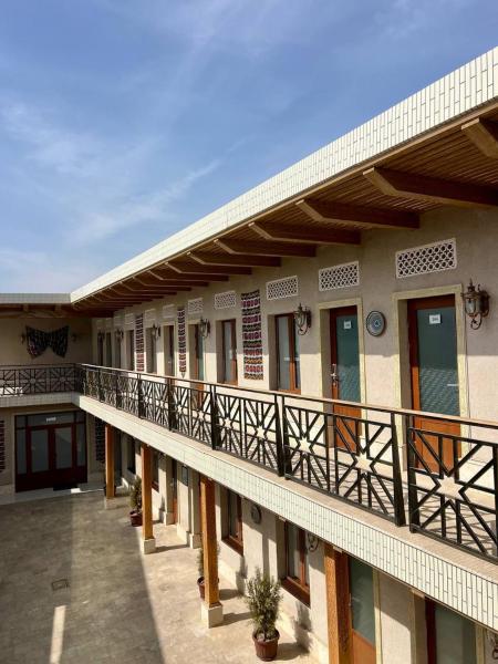 Na fotografii je vidět objekt Boutique Hotel Rizvon nacházející se ve městě Buchara.