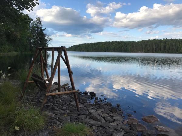 Nella foto è visibile l'oggetto Lakeview Villa situato nella città di Grängesberg.