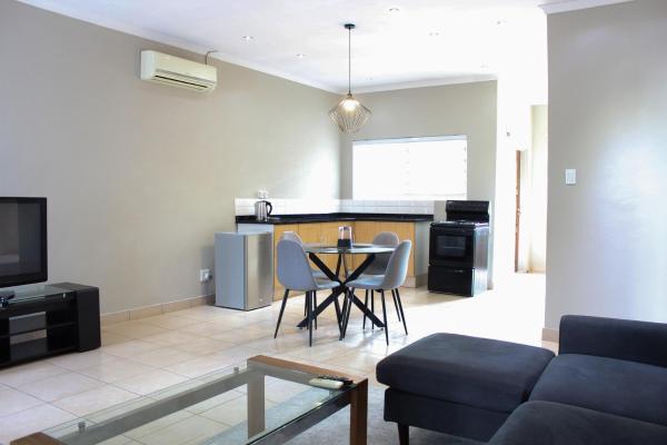 The photo shows the Bella Nova Guest House and Apartments located in the city of Kitwe.