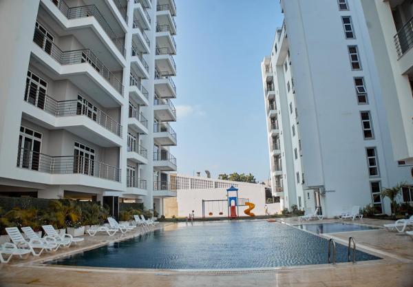 På billedet ses objektet Exquisite 2 Bedroom Apartment in Nyali Private Pool and Gym Access beliggende i byen Nyali.
