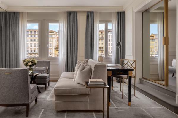 Na fotografii je vidět objekt Lungarno Luxury Apartments - by Lungarno Collection nacházející se ve městě Florencie.