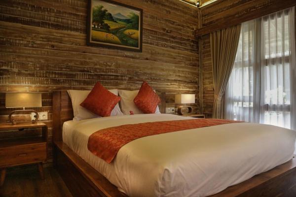 Na fotografii je vidět objekt Bongkasa Bali Village Homestay nacházející se ve městě Ubud.