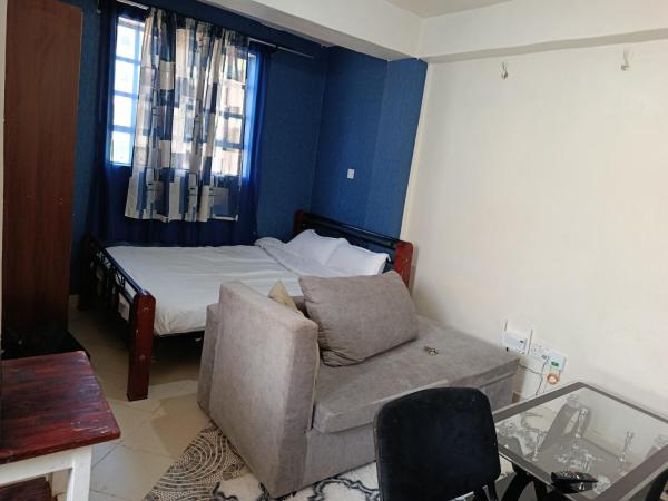 The photo shows the Cozy located in the city of Keroka.