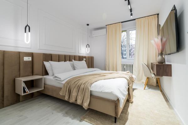 A la foto es mostra l'objecte Ultra-Modern Luxury Apartment - Spacious & Elegant situat a la ciutat de Bucarest.