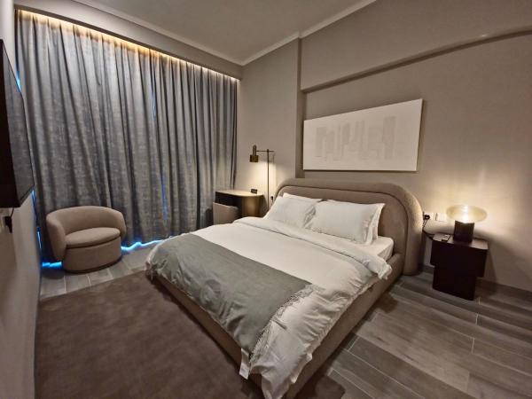 A la foto es mostra l'objecte Concept 7 Chic New Apartment with Balcony & Amenities Managed by SunnyHomes situat a la ciutat de Dubai.