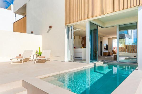 Στη φωτογραφία φαίνεται το αντικείμενο Villa Los Linos - plunge pool and natural beauty που βρίσκεται στην πόλη Icor.