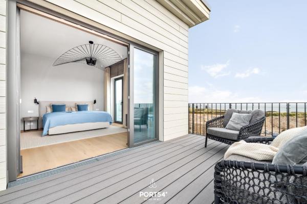 På billedet ses objektet Penthouse Suite List auf Sylt beliggende i byen List.