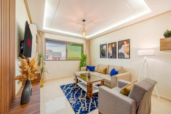 Cozy Studio With Mountain View In Gueliz, Marrakech - 마라케시