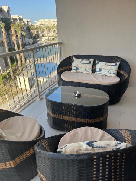 Billede 1: Chalet in marassi marina pool view exm80