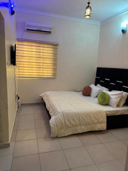 På billedet ses objektet Zimmy's Apartment beliggende i byen Abuja.