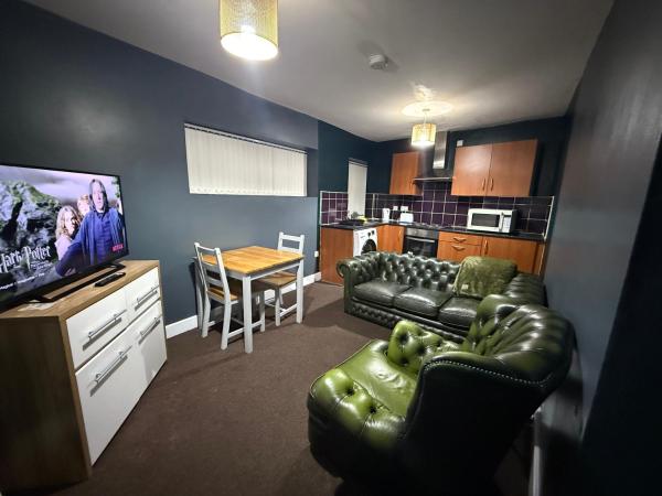 På billedet ses objektet Cosy 1 bed flat in Dudley beliggende i byen Dudley.