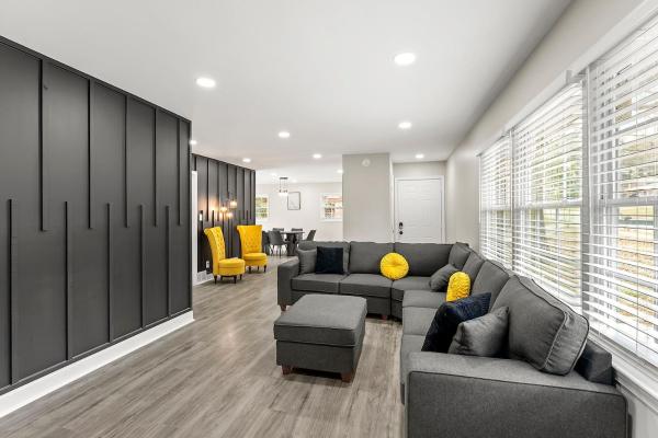 På billedet ses objektet Spacious Family-Friendly Retreat in Atlanta beliggende i byen Atlanta.
