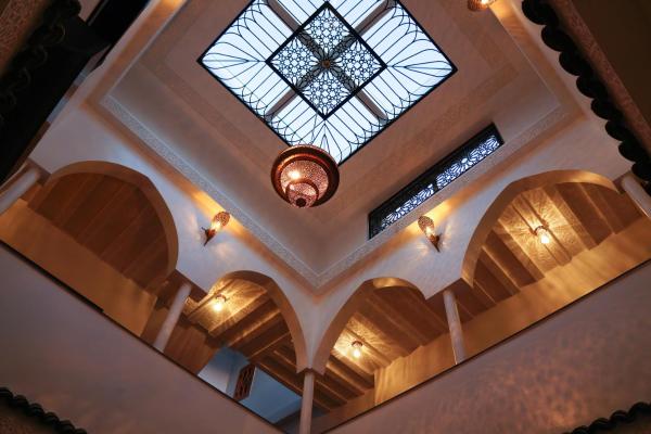 A la foto es mostra l'objecte Riad Dar Aba - Clim, Wifi et Terrasse à 5min de la médina situat a la ciutat de Oujda.