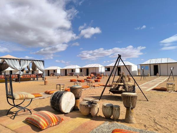 Nella foto è visibile l'oggetto Luxury Bega Camp situato nella città di Taouz.