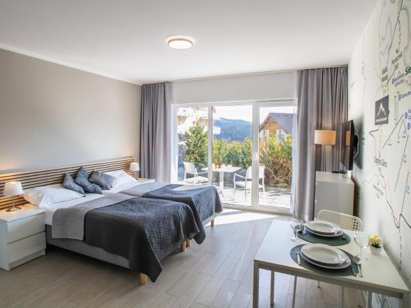 På bildet vises objektet Apartamenty Czarna Góra Resort - Livigno 1 i 2 som ligger i byen Sienna.