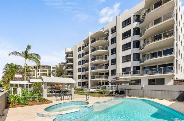 Nella foto è visibile l'oggetto Riverdance Apt 6 situato nella città di Mooloolaba.