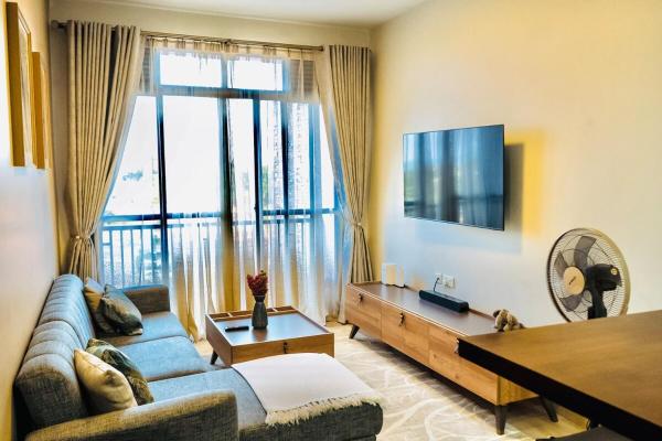 A la foto es mostra l'objecte Homey Haven Lakeside Condo in Entebbe situat a la ciutat de Entebbe.