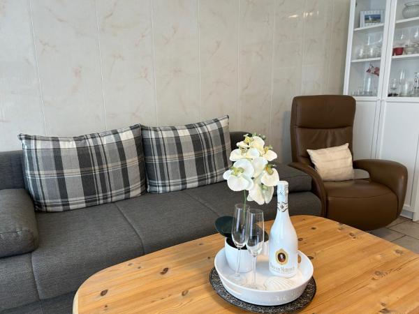 A la foto es mostra l'objecte Ferienwohnung Buhne 33 situat a la ciutat de Hooksiel.