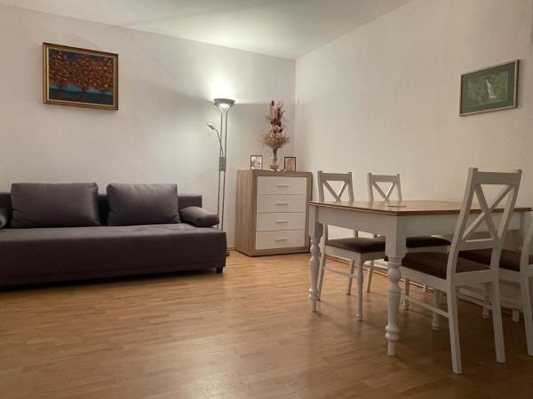 A la foto es mostra l'objecte Apartament Mewa w Sudetach situat a la ciutat de Kłodzko.